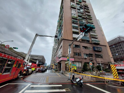 新北土城死亡火警！19層高樓「第5層燒起來」 現場赫見40歲男屍