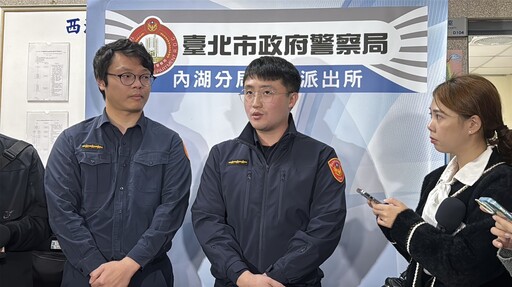 影/開槍影片曝！北市內湖警抓詐騙車手連開11槍 2勇警遭跳彈擊中腿部受傷