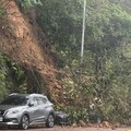 基隆驚悚山崩！豪大雨熱區爆災情 阿根納造船廠旁「坍方埋整輛車」