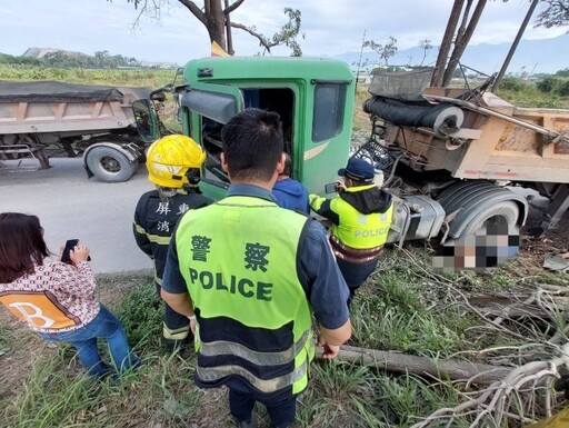 死因出爐！屏東男自撞後忘拉手煞車「慘遭自己的車輾死」