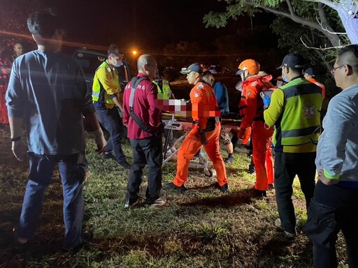 寒夜裡搶命！台東海濱公園女子輕生「身軀濺血」警消搶救