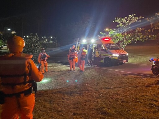 寒夜裡搶命！台東海濱公園女子輕生「身軀濺血」警消搶救