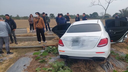 影/零付款取車！高雄惡男試駕賓士開走 逃5縣市栽在田裡