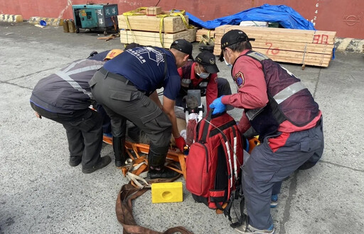 高雄港重大意外！船員遭纜繩擊中 頭部重創送醫不治