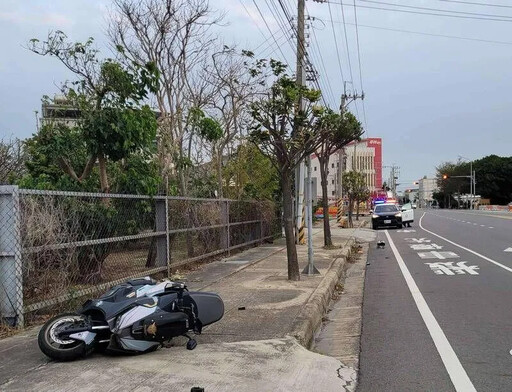 年夜飯悲淒少1人！彰化騎士慘撞違停花車「噴飛30m亡」