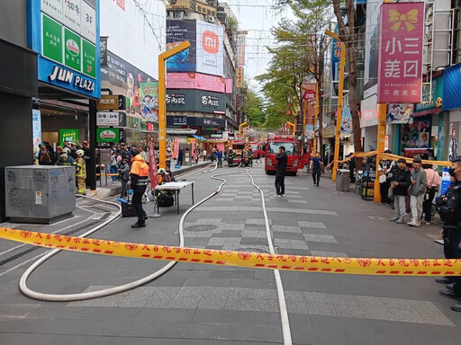 北市西門町驚見燒肉店燒起來！濃煙狂竄警消馳援