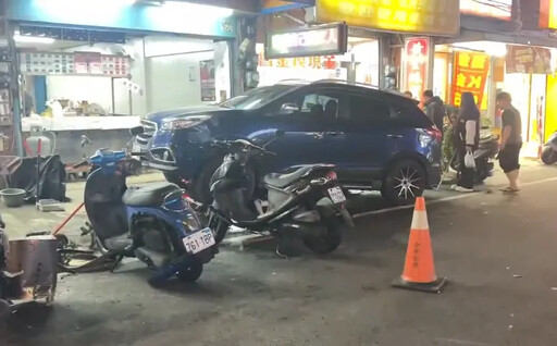 影/行車糾紛怒衝撞！不爽遭騎士辱罵 台中汽車駕駛直接踩油門反擊