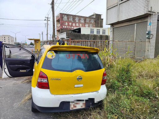 台南死亡車禍！柳營小黃「撞民宅水泥墩」運將喪命