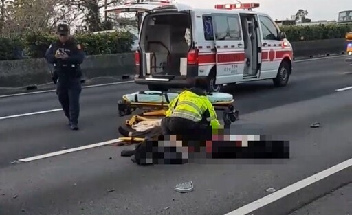 驚悚現場曝光！豐原段6車連環追撞 2人拋飛1死1命危