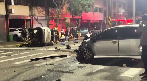 影/閃紅燈未停遭撞致死！台中40歲男受困車內 民眾驚見堂弟