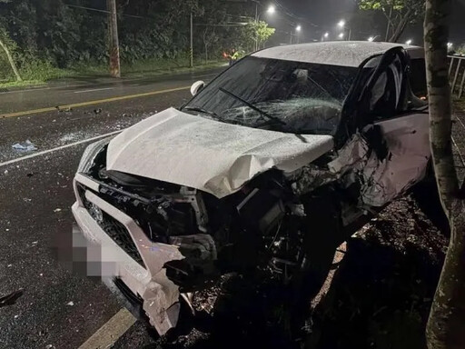 蘇澳廢鐵車禍！雨天打滑1擊2「撞成泥」2傷 肇事男命大無恙