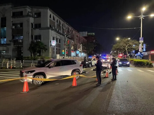 影/派出所前斷魂！北市休旅車「高速迴轉撞機車」 騎士重摔亡