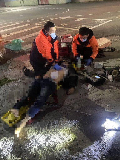 影/台南死亡車禍！車輛猛撞號誌桿半毀 駕駛重傷送醫不治