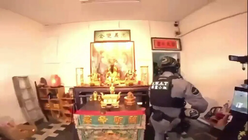 影/台南詐團遭破竟躲關公神壇「重啟」 14天後全被逮