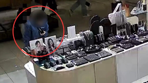 影/女子南港車站飾品店連續竊盜 第4次上門遭逮