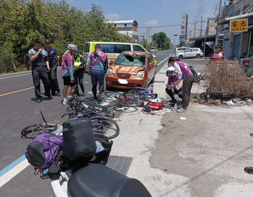 康橋單車環島7生遭逆向車慘撞 15歲學生「昏迷指數3」