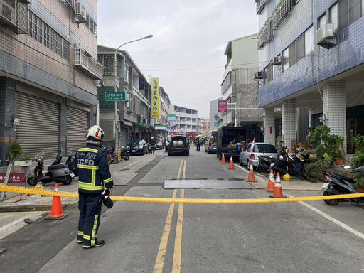 疑施工不慎！台中大里瓦斯氣爆意外 釀8人燒燙傷