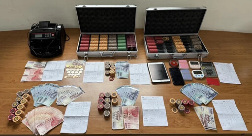 影/北市私人招待所藏賭場 警突襲逮攻堅7人