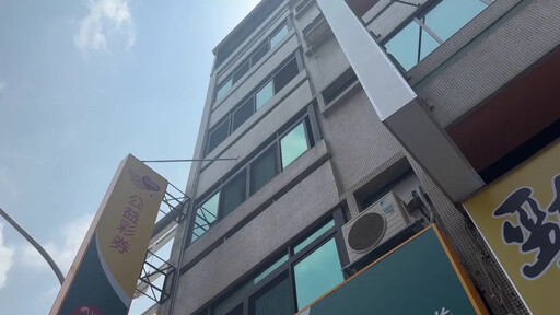 台中正午工安意外!冷氣工4樓墜2樓「眉毛撕裂傷」