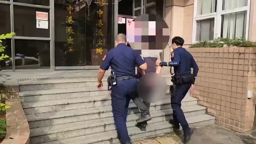 影/大中午破窗偷竊「太大聲」 新莊通緝犯失風被捕
