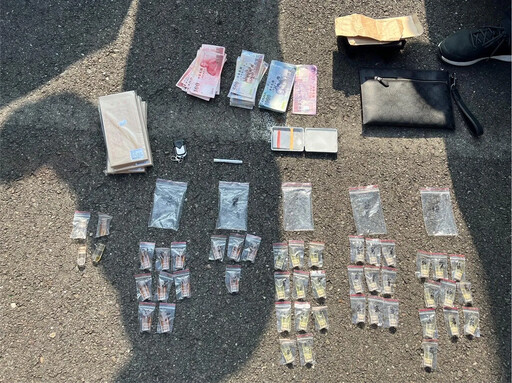 影/高雄警逮10人販毒集團! 現場查獲大量喪屍菸彈