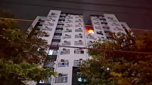 影/台南「移工宿舍大火」!520人嚇傻急逃 驚悚直擊