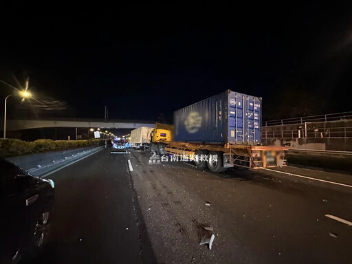 影/國1仁德段5車追撞「整輛毀掉」奪命 傷亡名單出爐