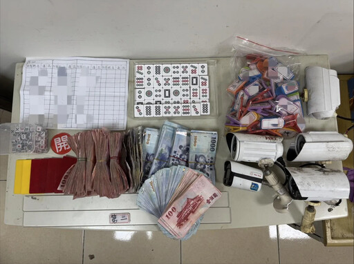 竹聯幫信堂「推筒子賭場」被抄!中壢警暗夜出擊逮33人