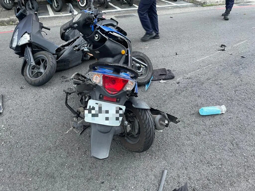 影/新北永和三機車嚴重車禍!74歲翁左彎遭撞不治