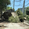 影/嘉義大埔地震133鄉道遇落石 重要農業道路受阻