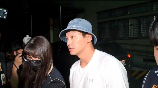 影/「棒棒堂」威廉涉閃兵 警訊畢深夜移送新北檢