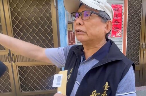 影/台南工地挖地基釀禍!隔壁3層樓透天厝倒塌 畫面曝