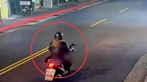 影/男子喬裝金髮妹偷鄰居機車 警調監視器識破逮人