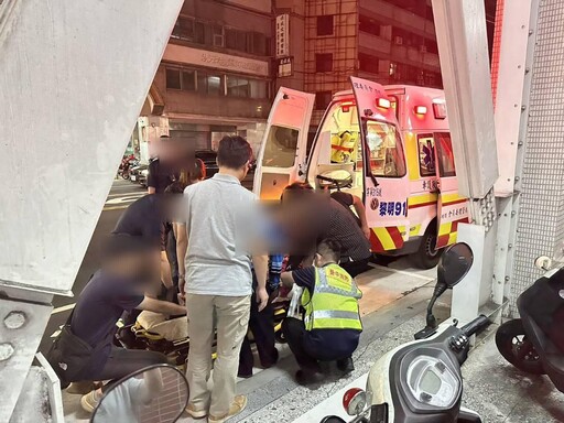 影/台中驚見「無差別推倒女童」! 犯婦落網被強制送醫