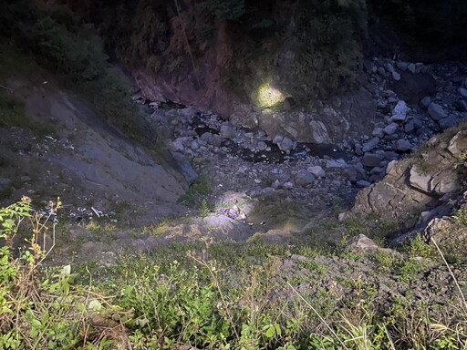 高雄男採野菜墜谷慘斷魂 警消搜山尋獲遺體頭變形