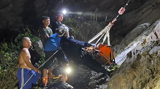 高雄男採野菜墜谷慘斷魂 警消搜山尋獲遺體頭變形