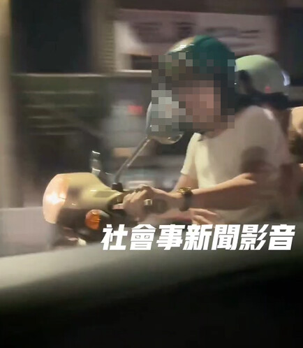 路怒症發作?台南騎士不滿被叭 狂追「撿石頭」砸車