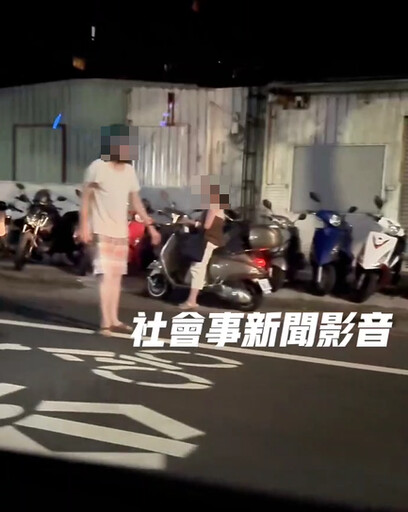 路怒症發作?台南騎士不滿被叭 狂追「撿石頭」砸車