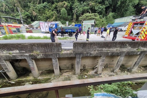 新北男墜落3米深溝頭部重創 無呼吸心跳送醫搶救
