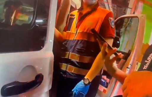 台北101停車場驚傳血案!女騎士遭拒讓道莽男「猛刺5刀」