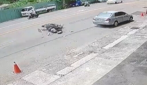 影/台中25歲男開車高速撞傷外送女騎士 車上遭搜獲毒品