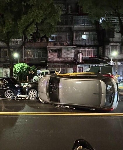 影/板橋也有長者惡駕駛！ 7旬嬤連撞2車嗆沒錢「不然告我」