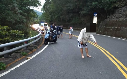 台9戊線山羌突竄出!台東騎士閃避不及猛撞 釀1死1傷