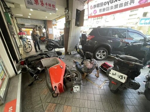 影/北市74歲翁暴衝撞騎樓1傷 駕照因酒駕「早被註銷」