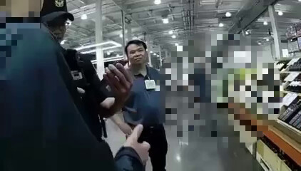影/台南少校美式賣場偷拍裙下!被抓包死辯「就沒有拍」