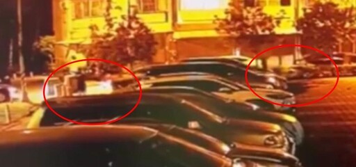 影/屏東男討債60萬砸車嗆「送13層米塔」! 3人遭警逮捕