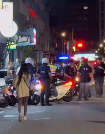 影/IG底加！ 北市女神警支援壓制6人群毆「顏值點亮黑夜」