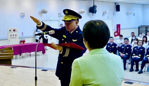 新任移民署長今上任 林宏恩:一起打拼守護國門