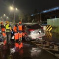 影/新北又有7旬老翁暴衝出事！開車撞擊橋墩慘死