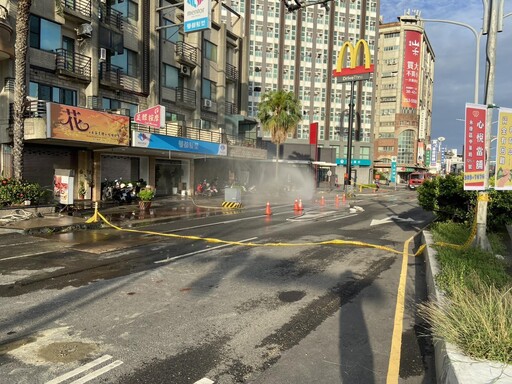上班改道!台南永康「瓦斯外洩」持續封路 警曝最新路況